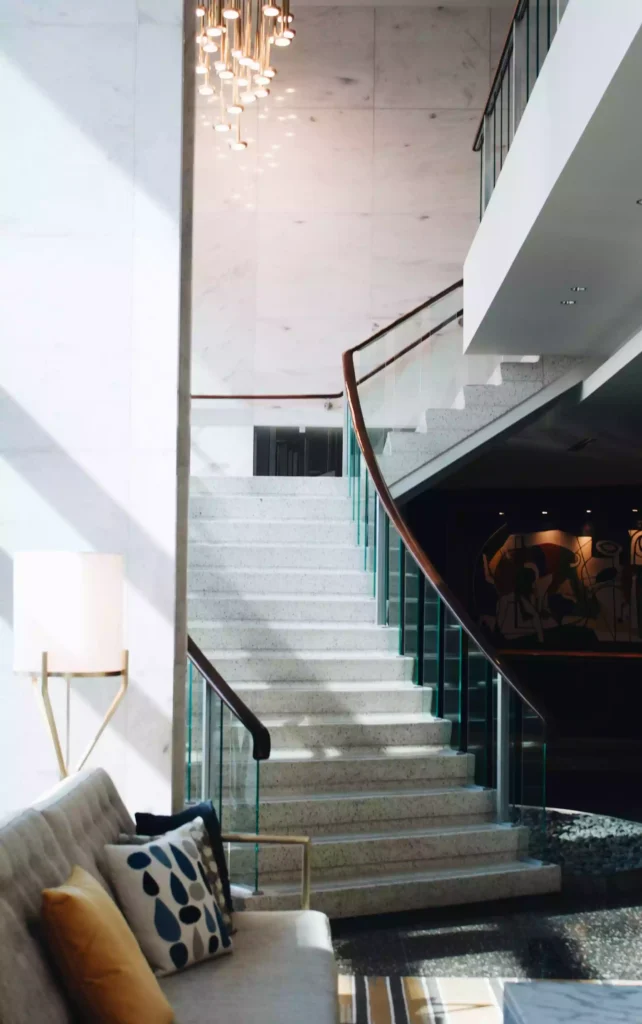 inside house - stairs